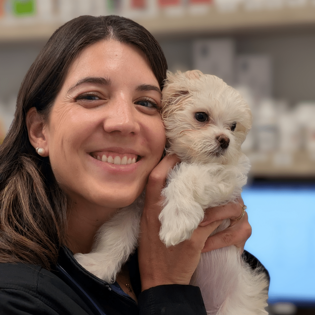Dr. Hannah Allen and Dr. Katy Bailey at Lyman Vet